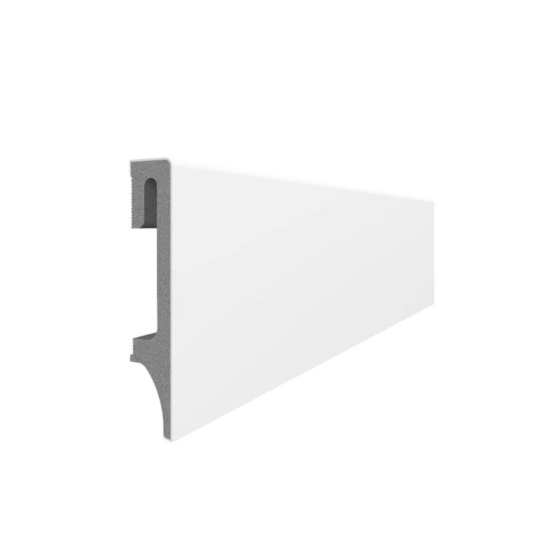 Listwa Przypodłogowa PCV Espumo ESP201 Biały 80x16x2400 mm Vox Listwa Przypodłogowa PCV Espumo ESP201 Biały 80x16x2400 mm Vox