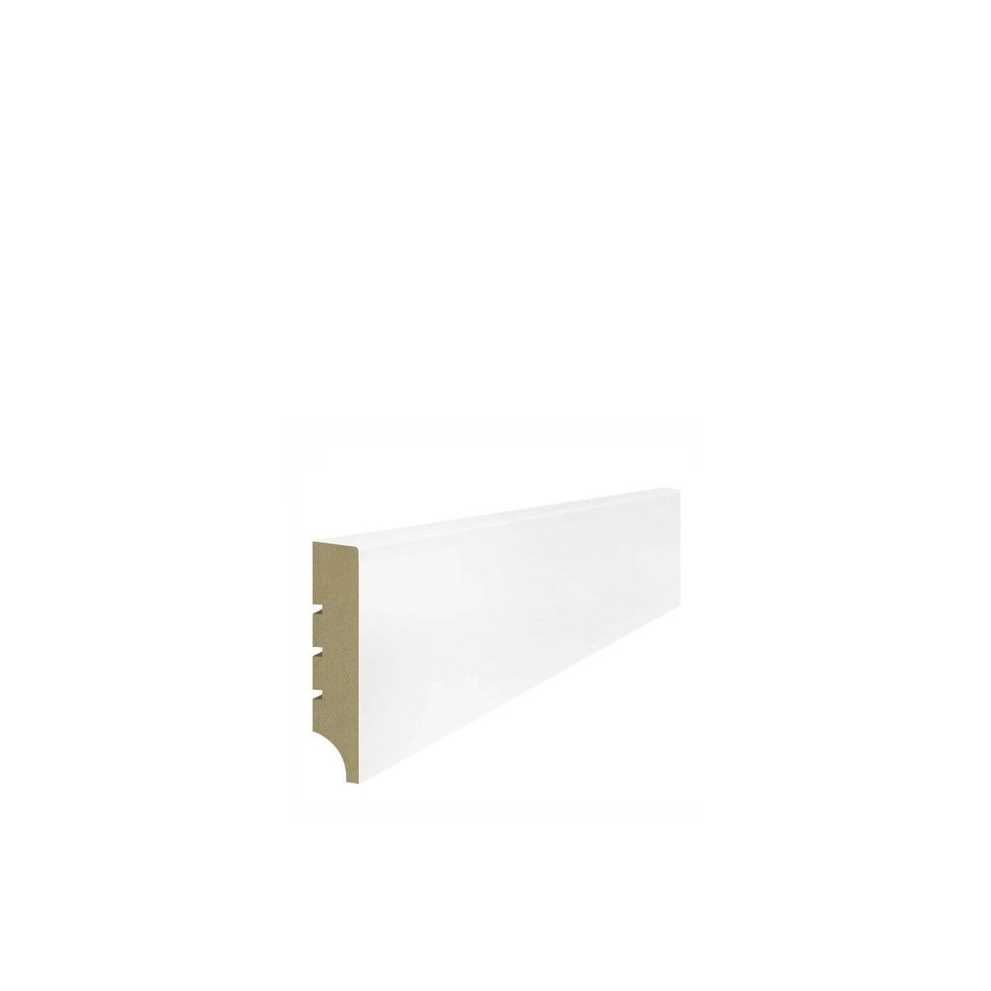 Listwa Przypodłogowa MDF Classic Plus R1 RAL9003 80x16x2440 mm Lagrus Listwa Przypodłogowa MDF Classic Plus R1 RAL9003 80x16x2440 mm Lagrus