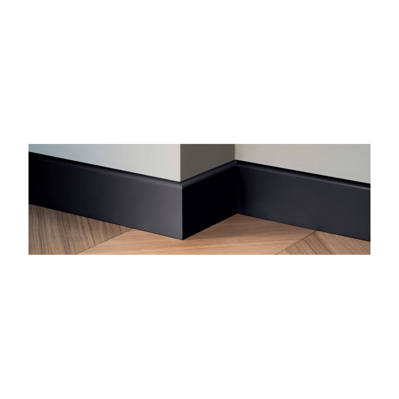 Listwa Przypodłogowa MDF Classic Plus R1 RAL9005 80x16x2440 mm Lagrus Listwa Przypodłogowa MDF Classic Plus R1 RAL9005 80x16x2440 mm Lagrus