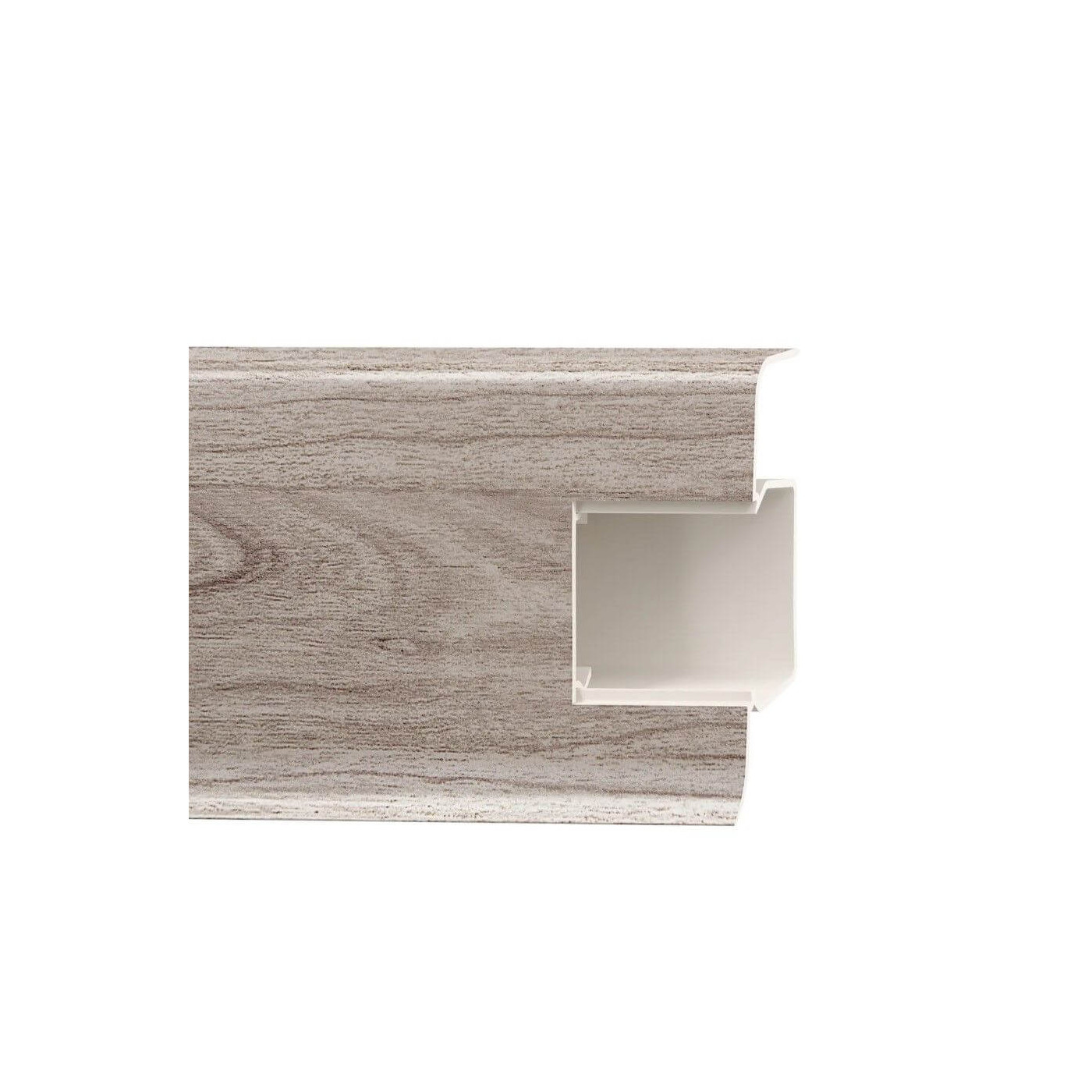 Listwa Przypodłogowa PCV Esquero Duo 654 Palisander Bielony 55x22x2500 mm Vox Listwa Przypodłogowa PCV Esquero Duo 654 Palisander Bielony 55x22x2500 mm Vox