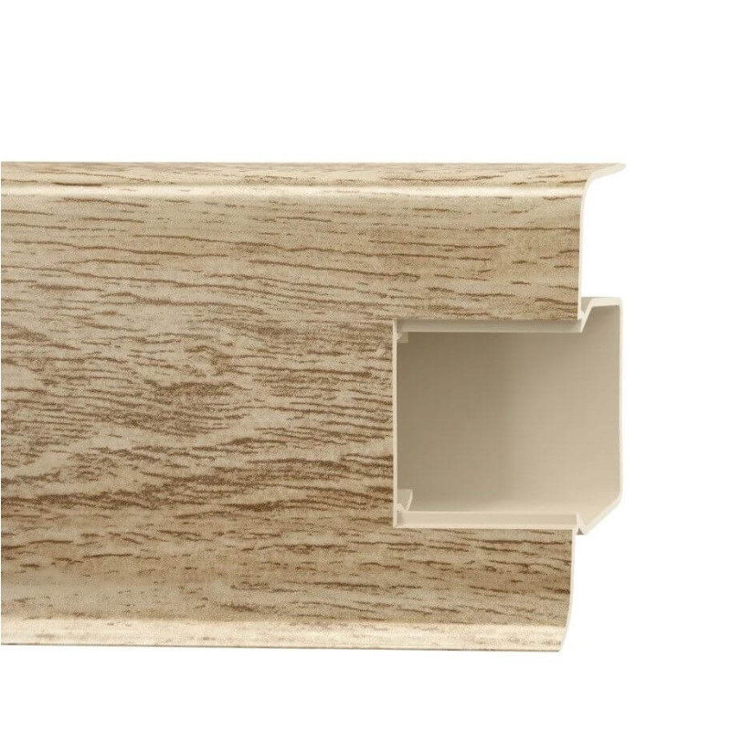 Listwa Przypodłogowa PCV Esquero Duo 658 Dąb Bursztynowy 55x22x2500 mm Vox Listwa Przypodłogowa PCV Esquero Duo 658 Dąb Bursztynowy 55x22x2500 mm Vox