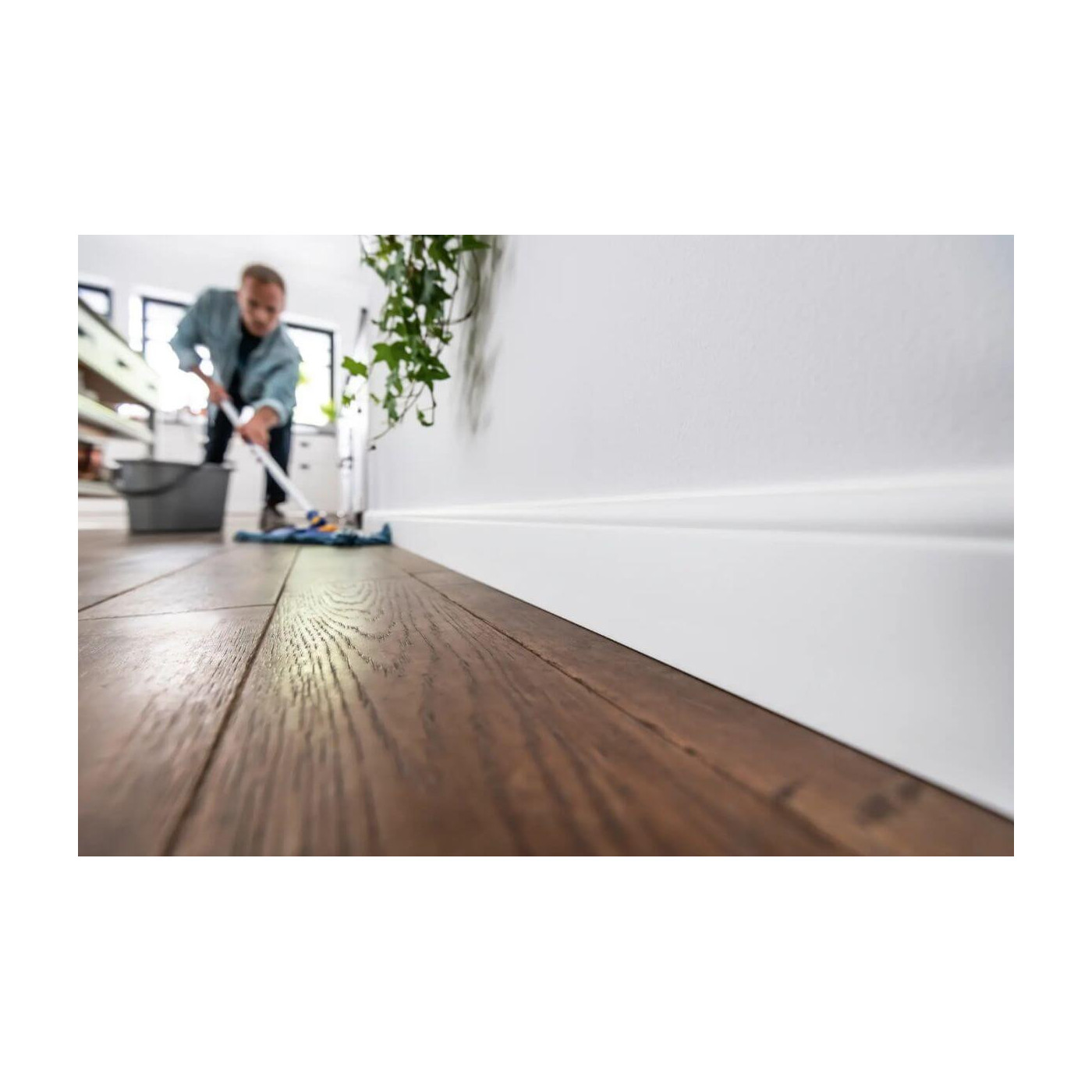 Listwa Przypodłogowa PCV Espumo ESP301 Biały 80x16x2400 mm Vox Listwa Przypodłogowa PCV Espumo ESP301 Biały 80x16x2400 mm Vox