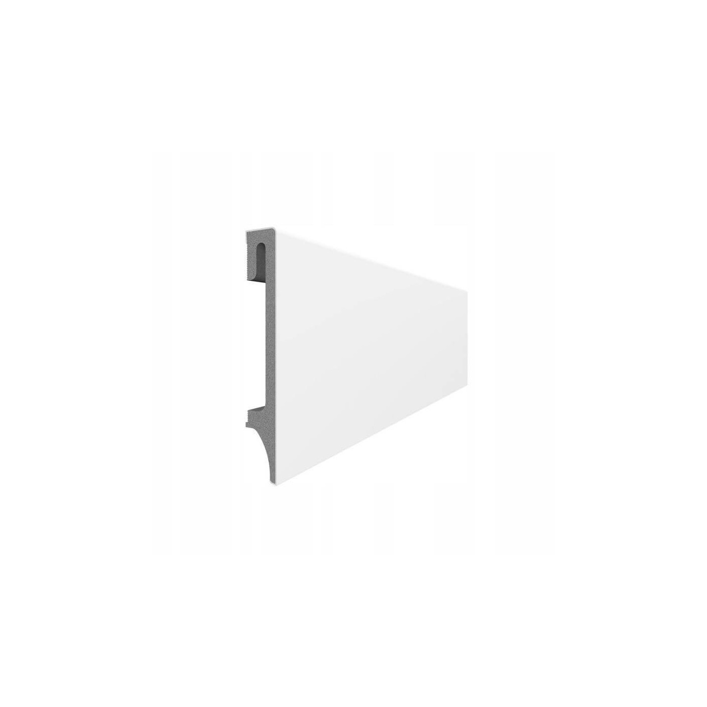 Listwa Przypodłogowa PCV Espumo ESP401 Biały 100x16x2400 mm Vox Listwa Przypodłogowa PCV Espumo ESP401 Biały 100x16x2400 mm Vox