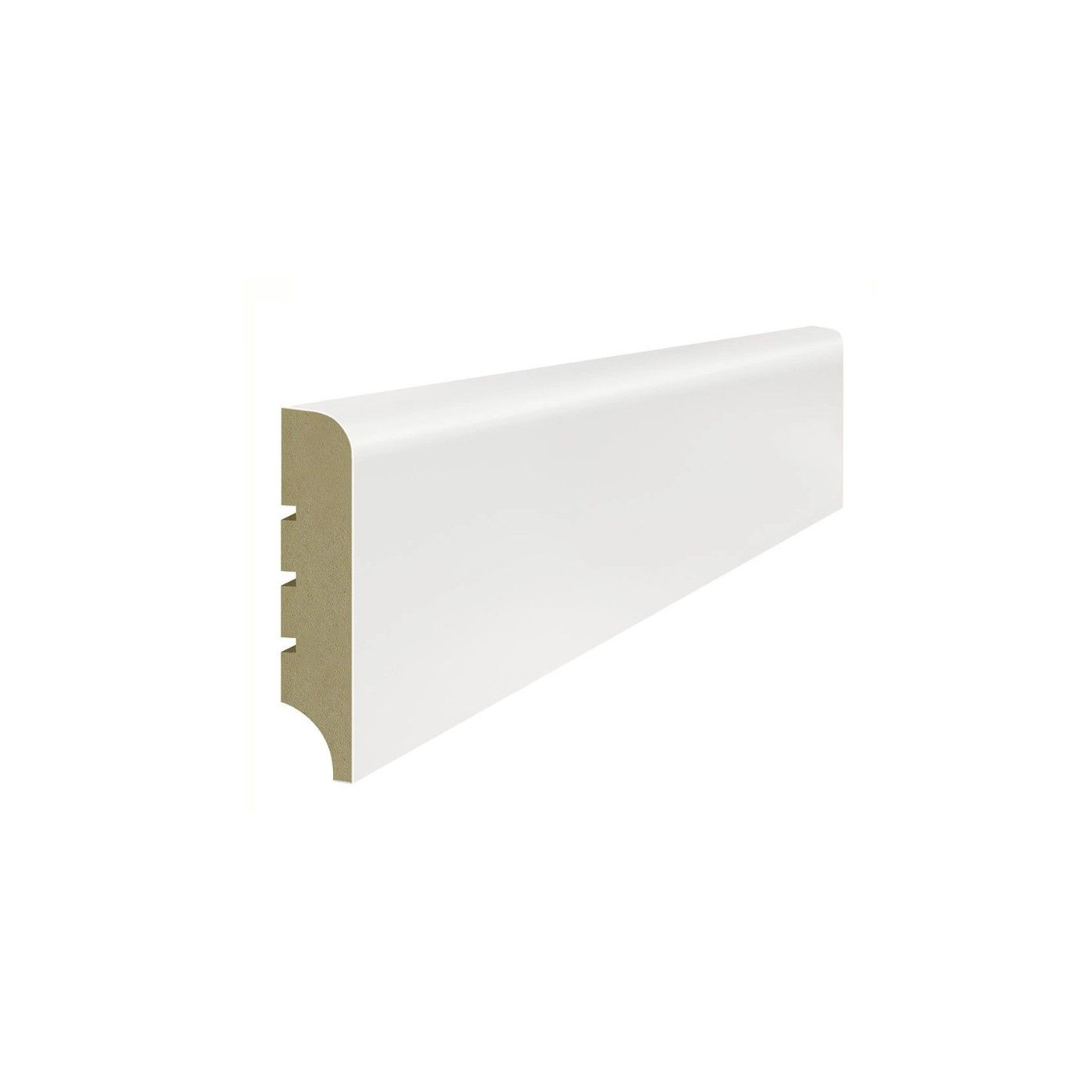 Listwa Przypodłogowa Classic R10 Plus Biały 244x8 Lagrus Listwa Przypodłogowa Classic R10 Plus Biały 244x8 Lagrus