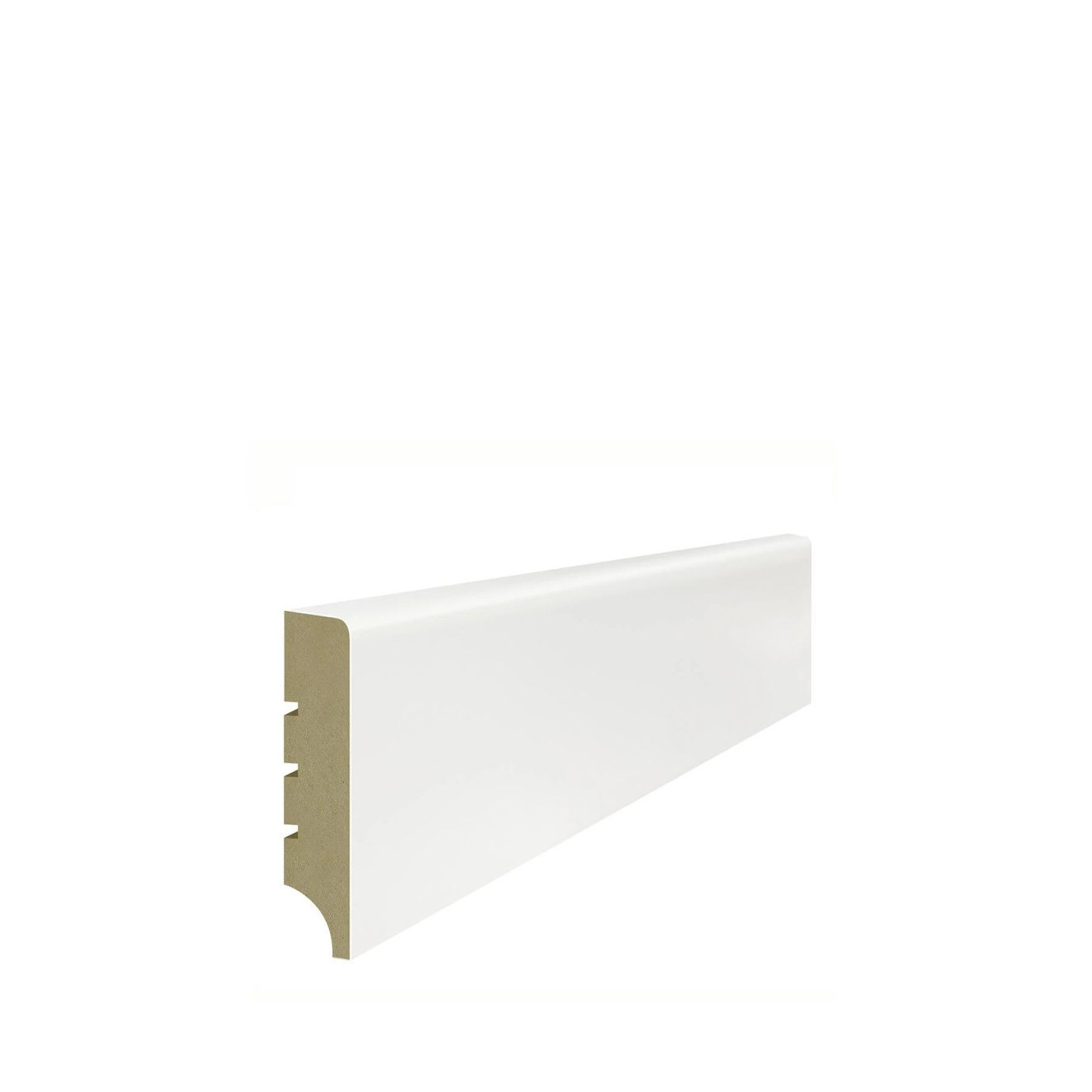 Listwa Przypodłogowa Plus R5 Biały 244x8 Lagrus Listwa Przypodłogowa Plus R5 Biały 244x8 Lagrus