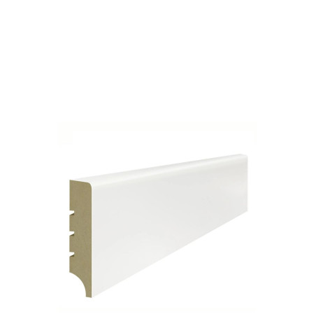 Listwa Przypodłogowa Plus R5 Biały 244x8 Lagrus