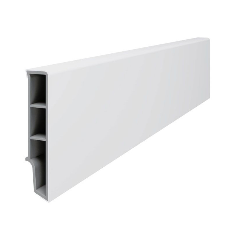 Listwa Przypodłogowa 6,5cm Sempla 705 Biała / 2,4m Vox Listwa Przypodłogowa 6,5cm Sempla 705 Biała / 2,4m Vox