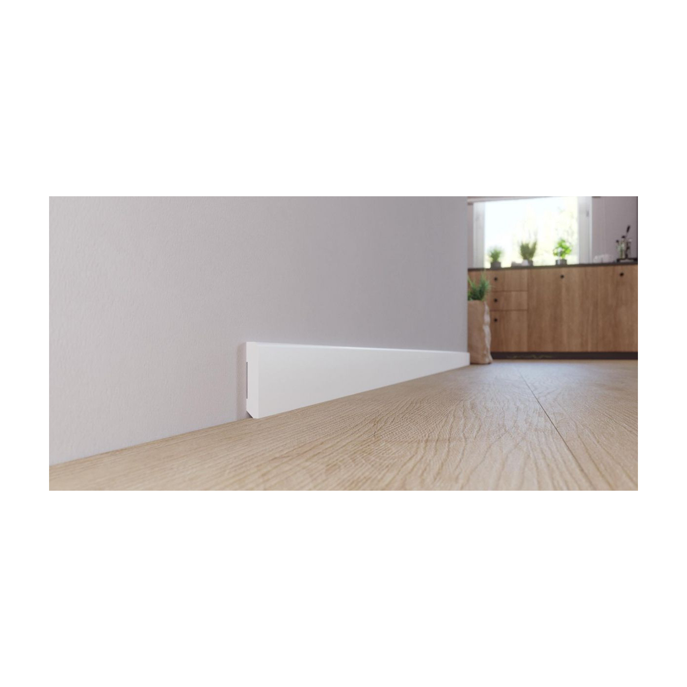 Listwa Przypodłogowa Stiq Biały S611 220x60x15 Arbiton Listwa Przypodłogowa Stiq Biały S611 220x60x15 Arbiton