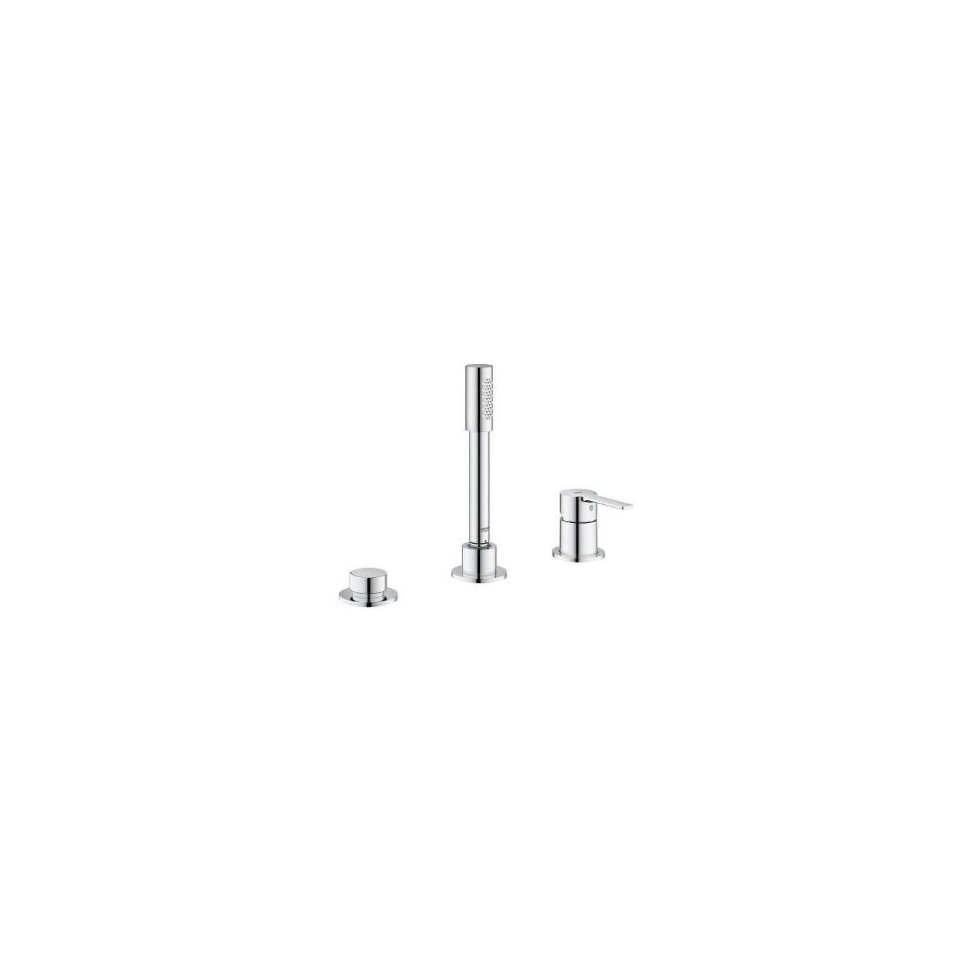 3-Otworowa Bateria Wannowa Lineare 19965001 Grohe 3-Otworowa Bateria Wannowa Lineare 19965001 Grohe