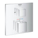 Termostatyczna Bateria Wannowa Do Obsługi Dwóch Wyjść Wody Grohtherm Cube 24155000 Grohe Termostatyczna Bateria Wannowa Do Obsługi Dwóch Wyjść Wody Grohtherm Cube 24155000 Grohe
