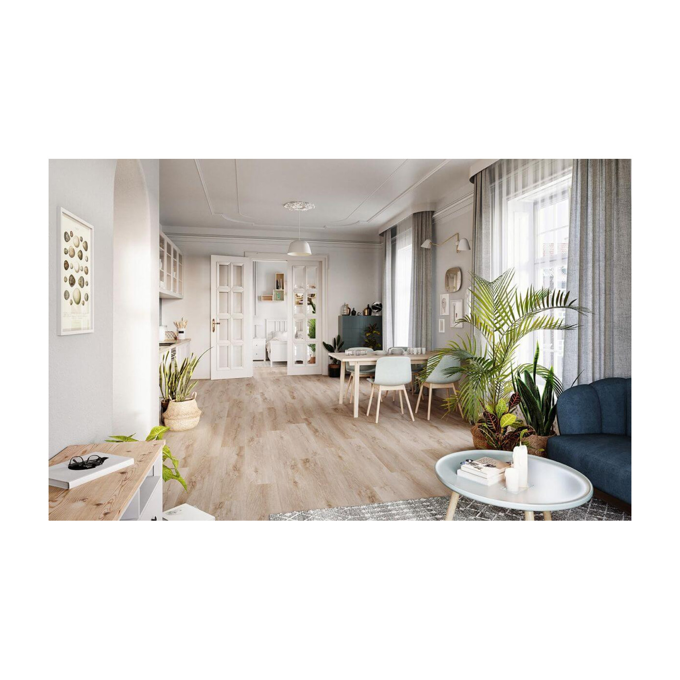 Panel Winylowy Legnar Dąb Sherman 122x22,9 CLE41842 Afirmax Panel Winylowy Legnar Dąb Sherman 122x22,9 CLE41842 Afirmax