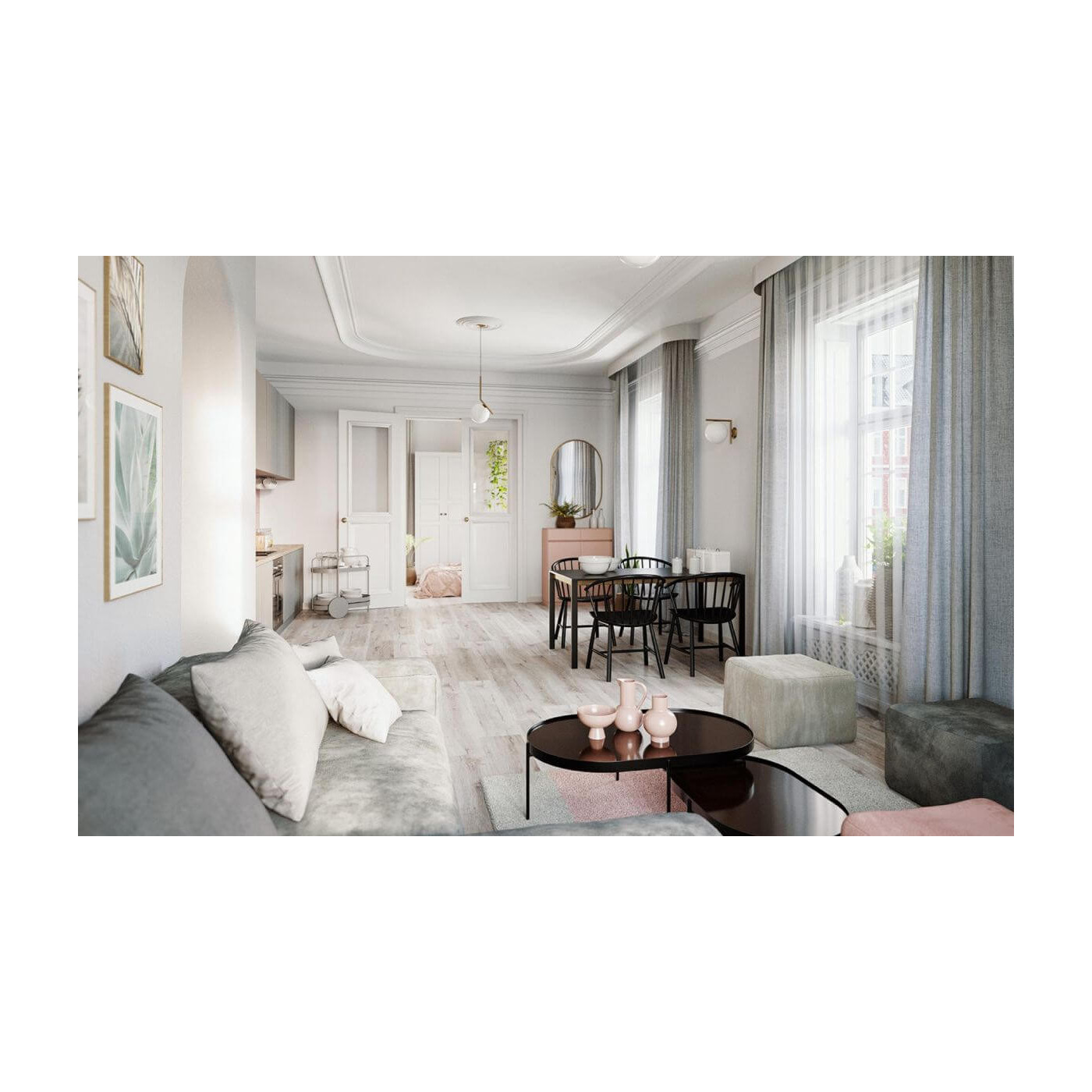 Panel Winylowy Legnar Dąb Scandinavian 122x22,9 CLE41022 Afirmax Panel Winylowy Legnar Dąb Scandinavian 122x22,9 CLE41022 Afirmax