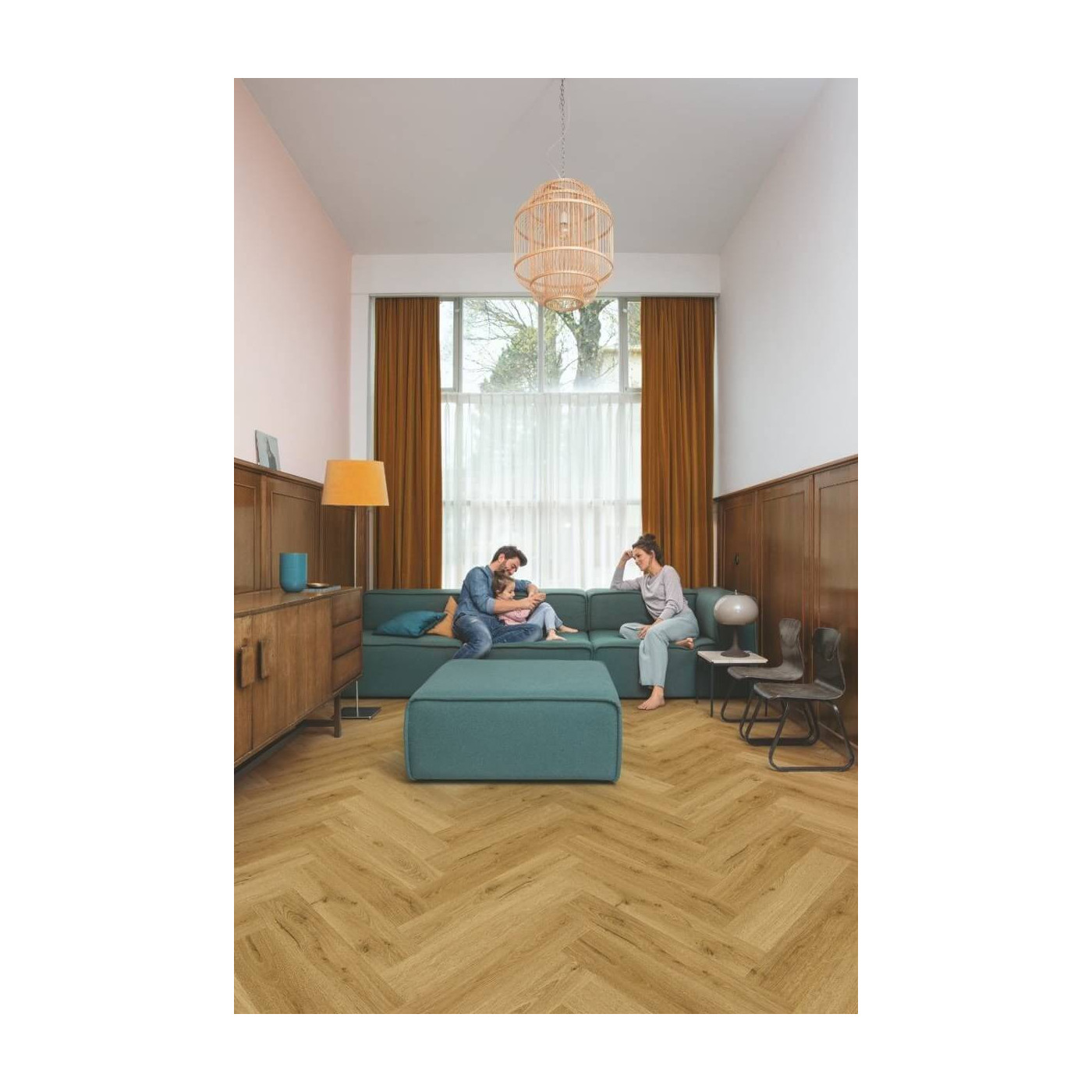 Panel Winylowy Jodełka Ciro Dąb Wędzony Botaniczy 63x12,6 AVHBU40363 Quick-Step Panel Winylowy Jodełka Ciro Dąb Wędzony Botaniczy 63x12,6 AVHBU40363 Quick-Step