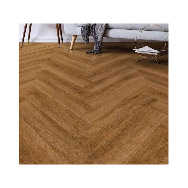 Panel Winylowy Aqua Profi Jodełka Dąb Castelo 61x12,2 Weninger Panel Winylowy Aqua Profi Jodełka Dąb Castelo 61x12,2 Weninger