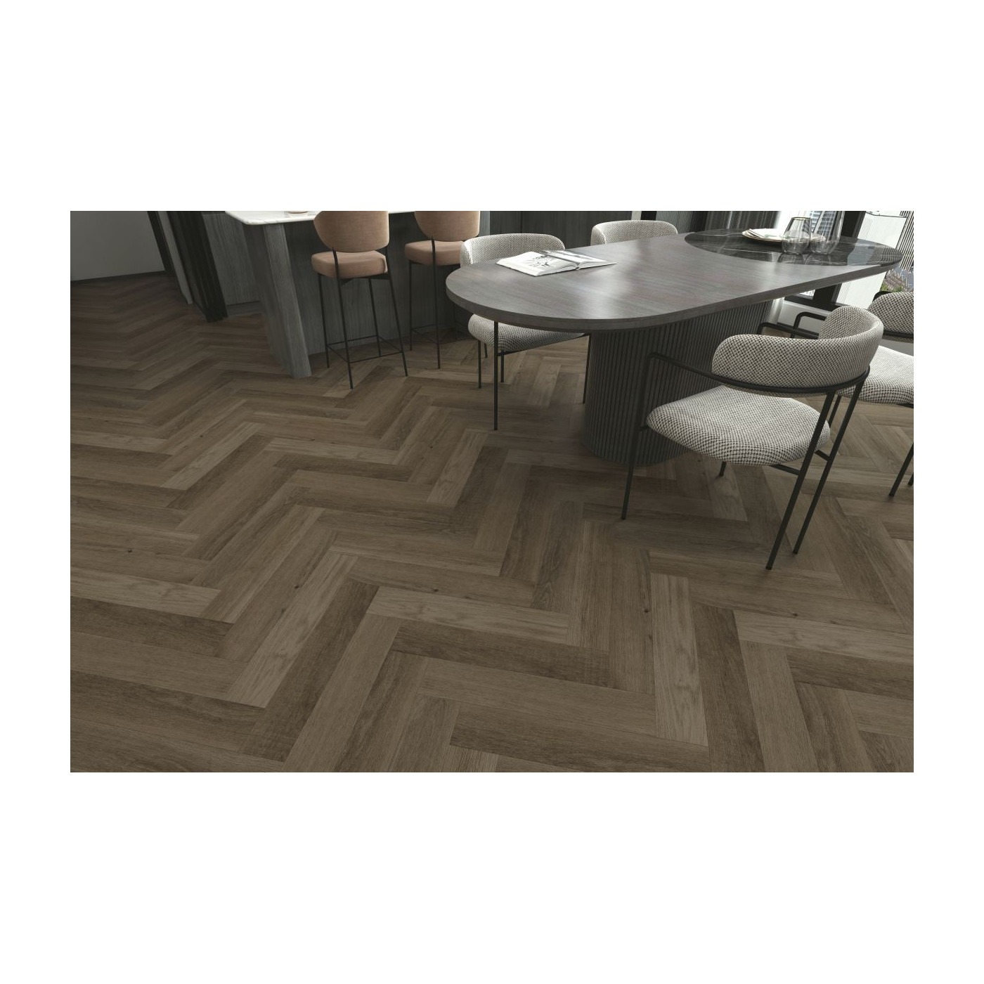 Panel Winylowy Ronda Walnut Jodła 640x128 mm Ceramica Limone Panel Winylowy Ronda Walnut Jodła 640x128 mm Ceramica Limone