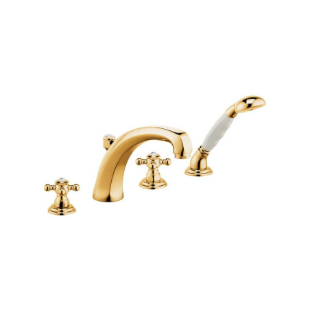 Bateria Wannowo Natryskowa Adlon Pozłacana 515244520 Kludi