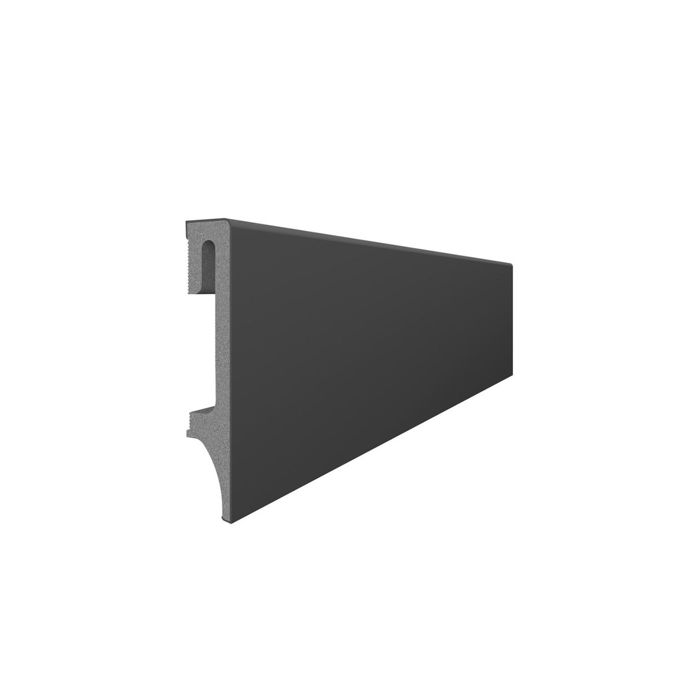 Listwa Przypodłogowa Espumo ESP205 Antracyt 2400x80x16 Vox Listwa Przypodłogowa Espumo ESP205 Antracyt 2400x80x16 Vox