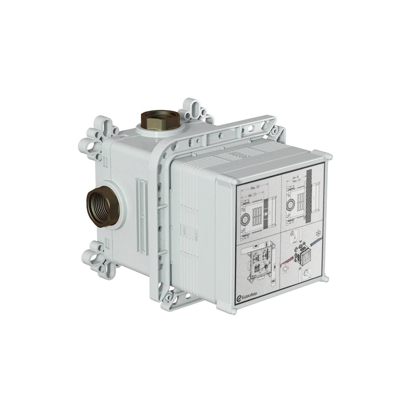 Element Podtynkowy Do Baterii Termostatycznych V-Box A42263 Vitra Element Podtynkowy Do Baterii Termostatycznych V-Box A42263 Vitra