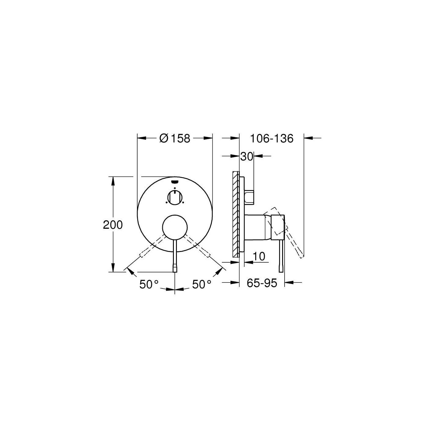 Jednouchwytowa Bateria Do Obsługi Trzech Wyjść Wody Essence Hard Graphite 24169A01 Grohe Jednouchwytowa Bateria Do Obsługi Trzech Wyjść Wody Essence Hard Graphite 24169A01 Grohe