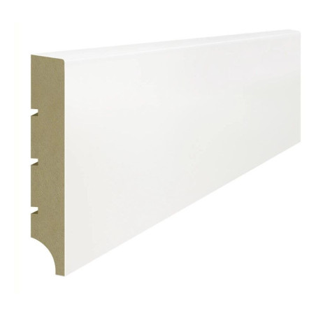 Listwa Przypodłogowa Standard 100 Plus Biały 244x10 cm Lagrus