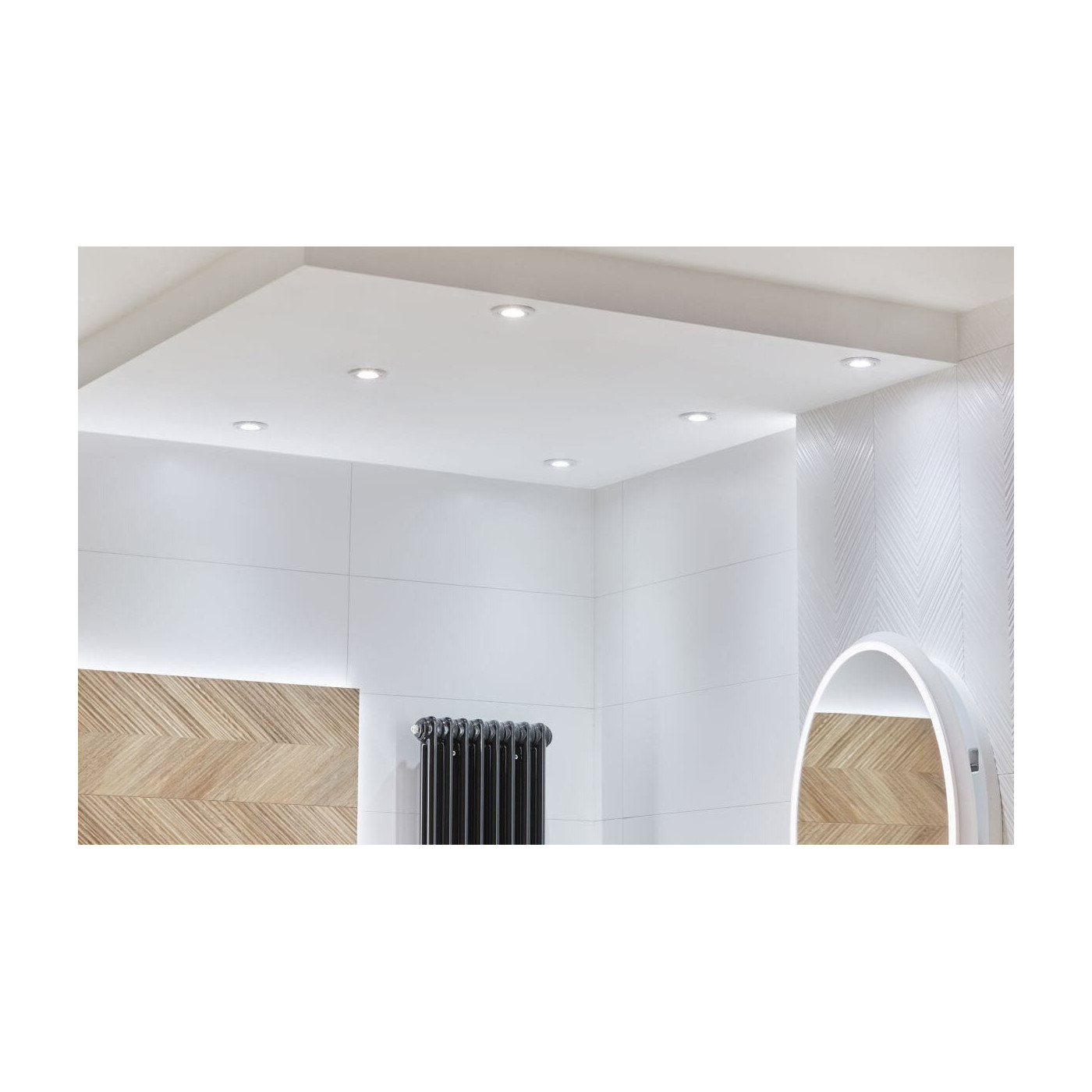 Lampa Sufitowa Ruchoma Gapis Move R White IP65 107701 Aio Lampa Sufitowa Ruchoma Gapis Move R White IP65 107701 Aio