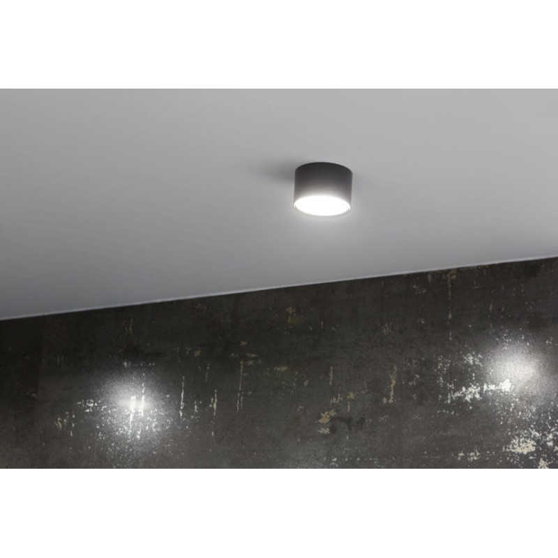 Lampa Sufitowa Lunos Black IP20 112102 Aio Lampa Sufitowa Lunos Black IP20 112102 Aio