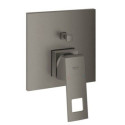 Bateria Wannowa Do Obsługi Dwóch Wyjść Wody Eurocube Brushed Hard Graphite 24062AL0 Grohe Bateria Wannowa Do Obsługi Dwóch Wyjść Wody Eurocube Brushed Hard Graphite 24062AL0 Grohe