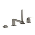 Bateria Wannowa 4-Otworowa Eurocube Brushed Hard Graphite 19897AL1 Grohe Bateria Wannowa 4-Otworowa Eurocube Brushed Hard Graphite 19897AL1 Grohe