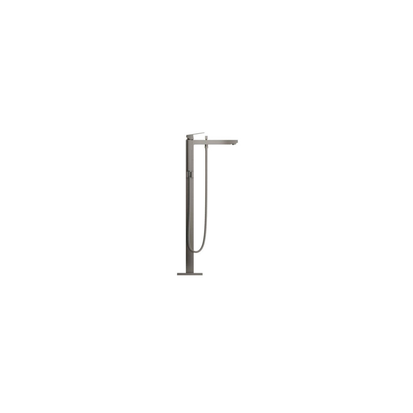 Bateria Wannowa Wolnostojąca Eurocube Brushed Hard Graphite 23672AL1 Grohe Bateria Wannowa Wolnostojąca Eurocube Brushed Hard Graphite 23672AL1 Grohe