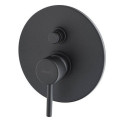 Bateria natryskowo-Wannowa Futuro Czarny Mat 6513-3/CZAR Giulini Giovanni Bateria natryskowo-Wannowa Futuro Czarny Mat 6513-3/CZAR Giulini Giovanni