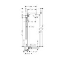 Bateria Wannowa stojąca Axor Citterio E Czarna 36416340 Hansgrohe Bateria Wannowa stojąca Axor Citterio E Czarna 36416340 Hansgrohe