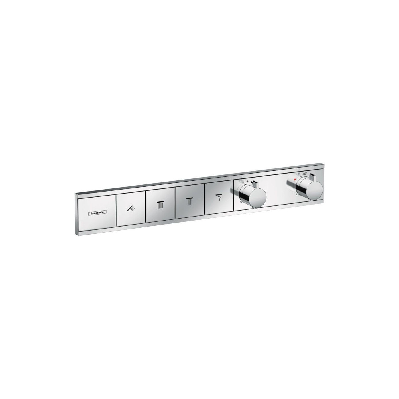 Bateria Podtynkowa Do Obsługi 4 Wyjść Wody RainSelect Chrom 15382000 Hansgrohe Bateria Podtynkowa Do Obsługi 4 Wyjść Wody RainSelect Chrom 15382000 Hansgrohe