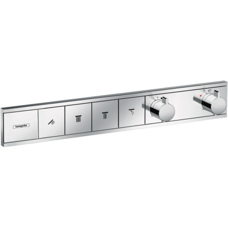 Bateria Podtynkowa Do Obsługi 4 Wyjść Wody RainSelect Chrom 15382000 Hansgrohe