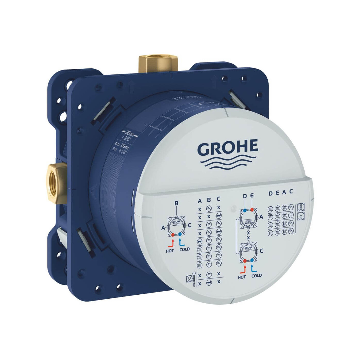 Element Podtynkowy Uniwersalny Smartbox Rapido 35604000 Grohe Element Podtynkowy Uniwersalny Smartbox Rapido 35604000 Grohe