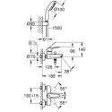 Jednouchwytowa Bateria Wannowa Start 23413002 Grohe Jednouchwytowa Bateria Wannowa Start 23413002 Grohe