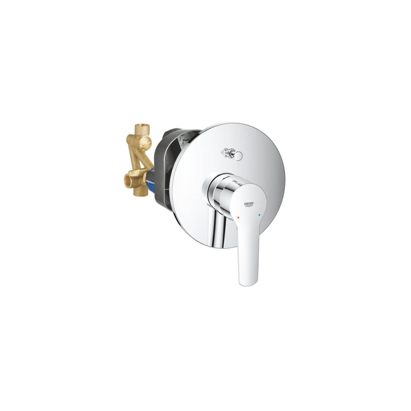 Jednouchwytowa Bateria Wannowa Start FastFixation 23558002 Grohe Jednouchwytowa Bateria Wannowa Start FastFixation 23558002 Grohe