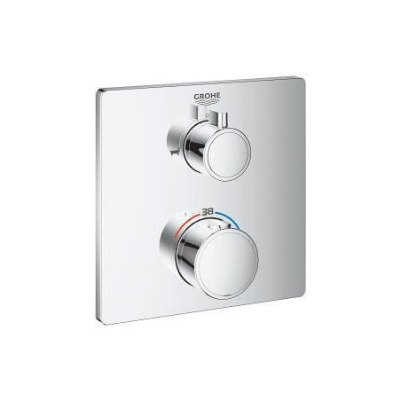 Termostatyczna Bateria Wannowa Do Obsługi Dwóch Wyjść Wody Grohtherm 24080000 Grohe