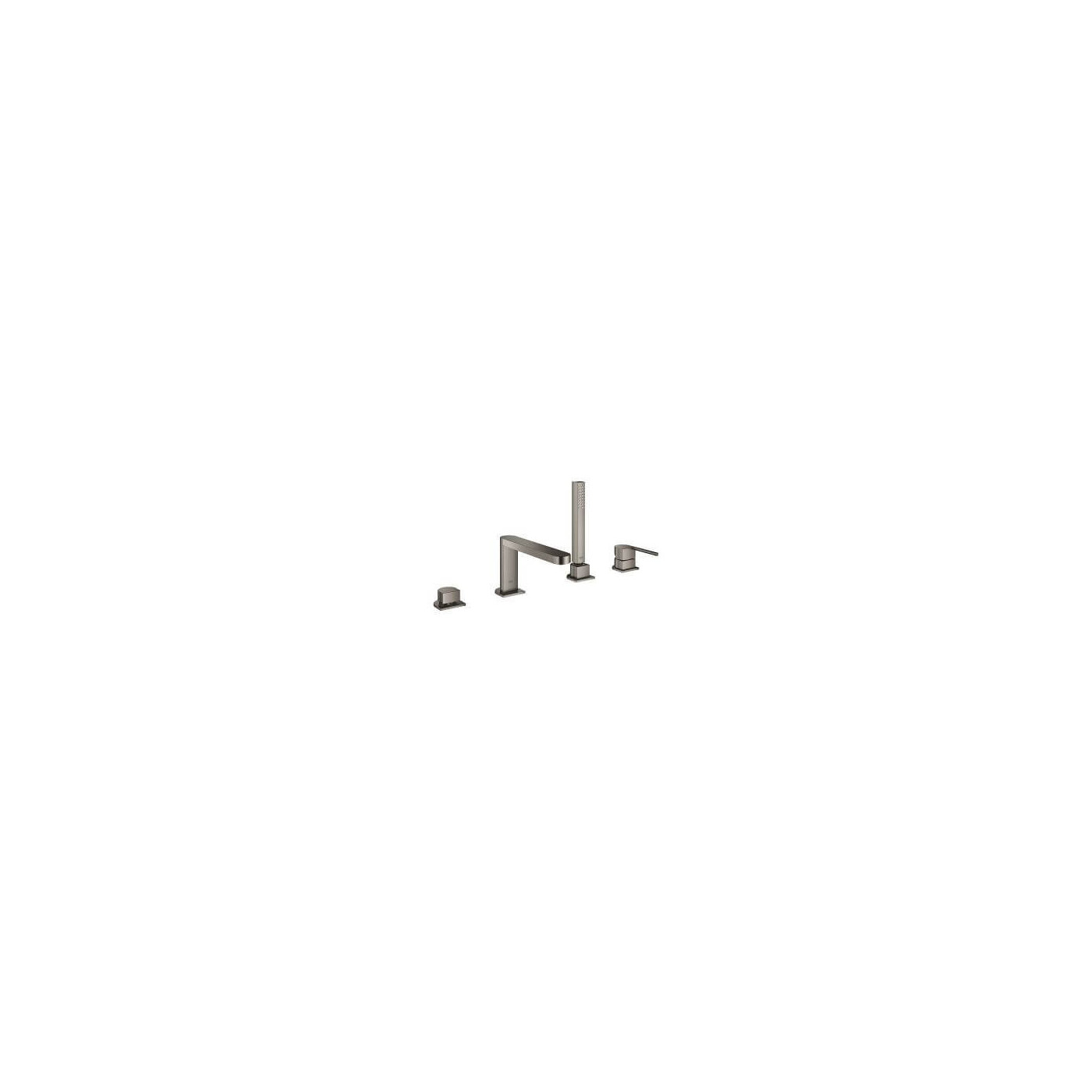 4-Otworowa Bateria Wannowa Grohe Plus Brushed Hard Graphite 29307AL3 Grohe 4-Otworowa Bateria Wannowa Grohe Plus Brushed Hard Graphite 29307AL3 Grohe
