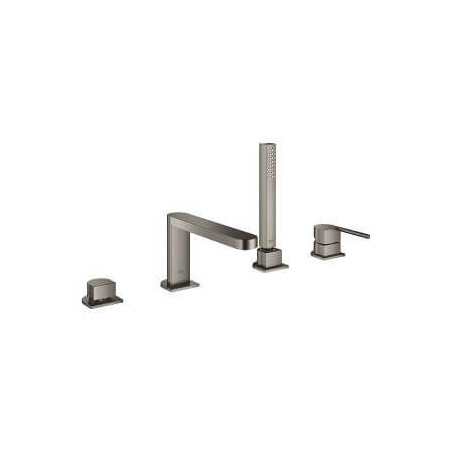 4-Otworowa Bateria Wannowa Grohe Plus Brushed Hard Graphite 29307AL3 Grohe