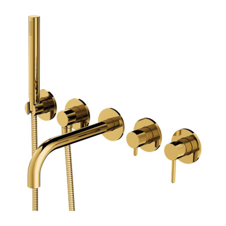 Bateria Wannowa 5-Otworowa Podtynkowa Y Złoty Y1237/1GL Omnires