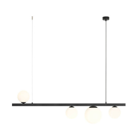 Lampa Wisząca Garda 4 Black 1099L1 Aldex