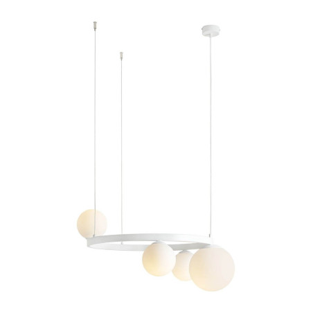 Lampa Wisząca Garda 4 Ring White 1099L_R Aldex