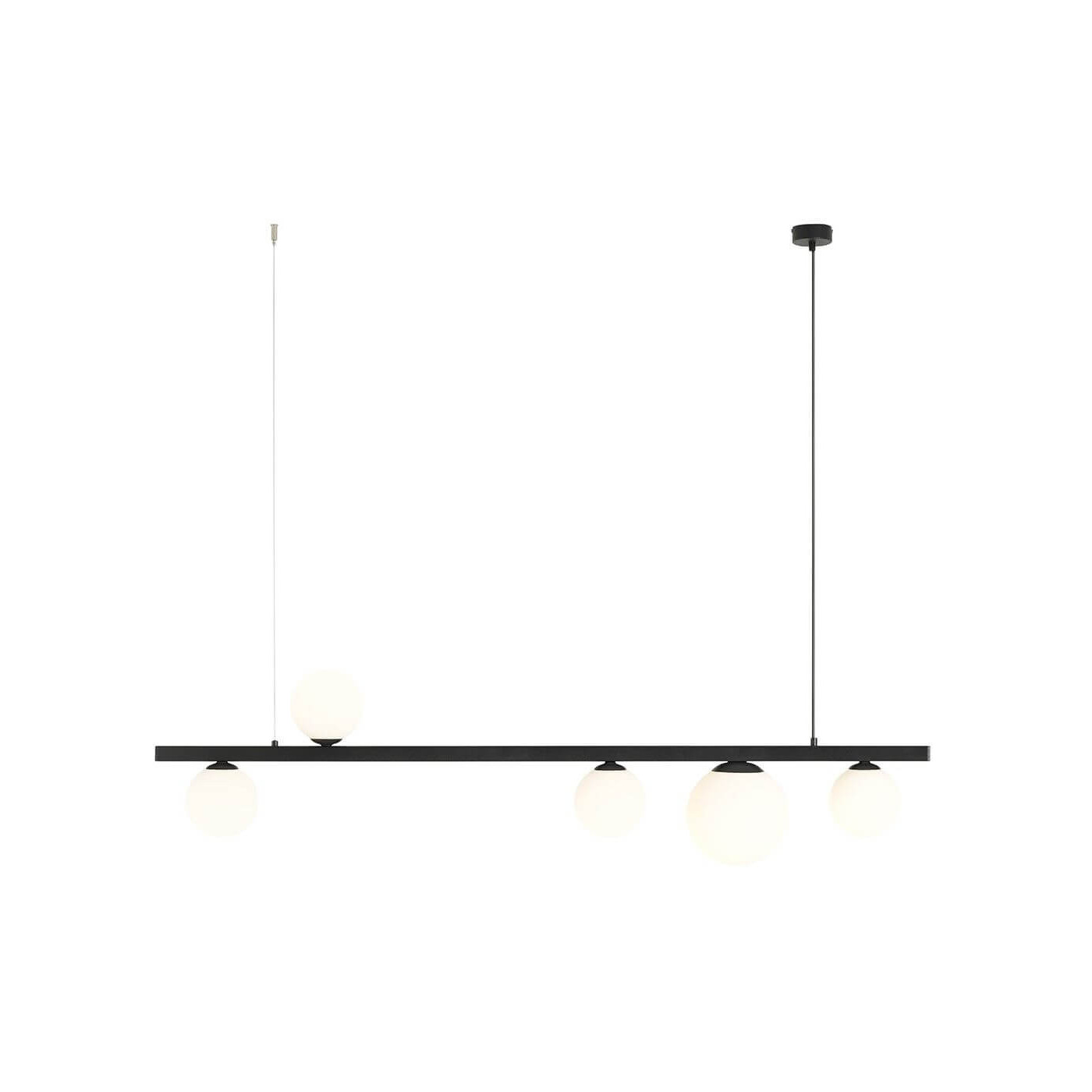 Lampa Wisząca Garda 5 Black 1099F1 Aldex Lampa Wisząca Garda 5 Black 1099F1 Aldex
