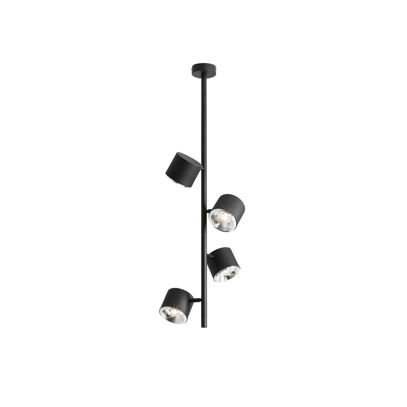 Lampa Sufitowa Plafon Bot 4 Black Pionowy 1047PL_L2 Aldex Lampa Sufitowa Plafon Bot 4 Black Pionowy 1047PL_L2 Aldex