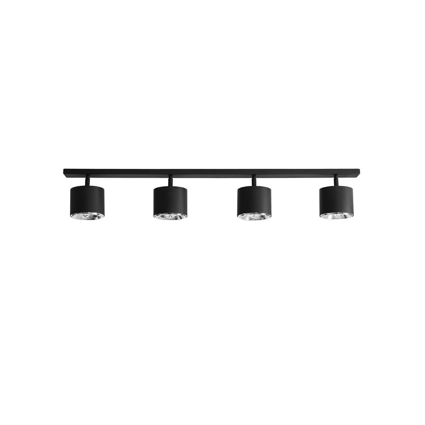 Lampa Sufitowa Plafon Bot 4 Black 1047PL_L Aldex Lampa Sufitowa Plafon Bot 4 Black 1047PL_L Aldex