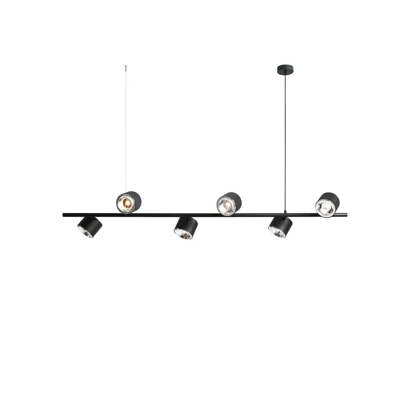 Lampa Wisząca Bot 6 Black 1047K Aldex Lampa Wisząca Bot 6 Black 1047K Aldex