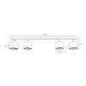 Lampa Sufitowa Plafon Bot 2x2 White 1046PL_L1 Aldex Lampa Sufitowa Plafon Bot 2x2 White 1046PL_L1 Aldex
