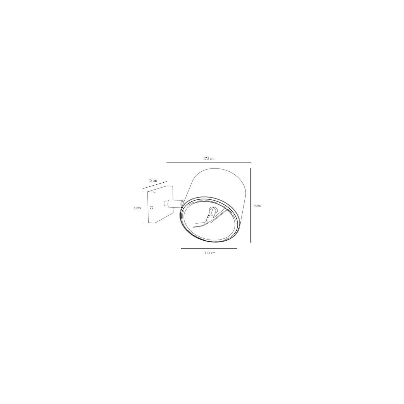 Kinkiet Bot White 1046C Aldex Kinkiet Bot White 1046C Aldex