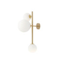 Kinkiet Dione 3 Brass 1092Y40 Aldex Kinkiet Dione 3 Brass 1092Y40 Aldex