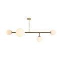 Lampa Wisząca Dione 4 Gold 1092PL_L30 Aldex Lampa Wisząca Dione 4 Gold 1092PL_L30 Aldex